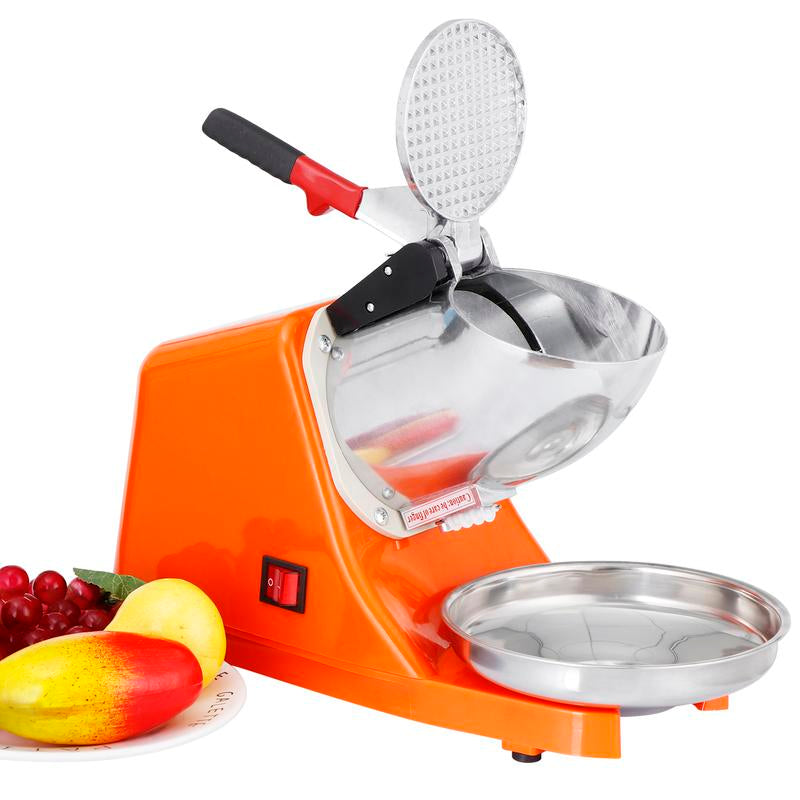 Segawe Home Ice Shaver & Crusher Machine Commercial Grade Snow Cone Maker 143 Lbs Silver