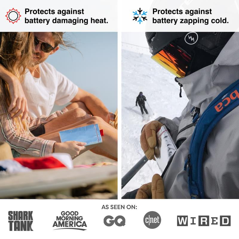 PHOOZY Apollo Series Thermal Phone Case: Sun Exposure Protection, Battery Life Extension, Drop Protection, and Water-Resistant Design