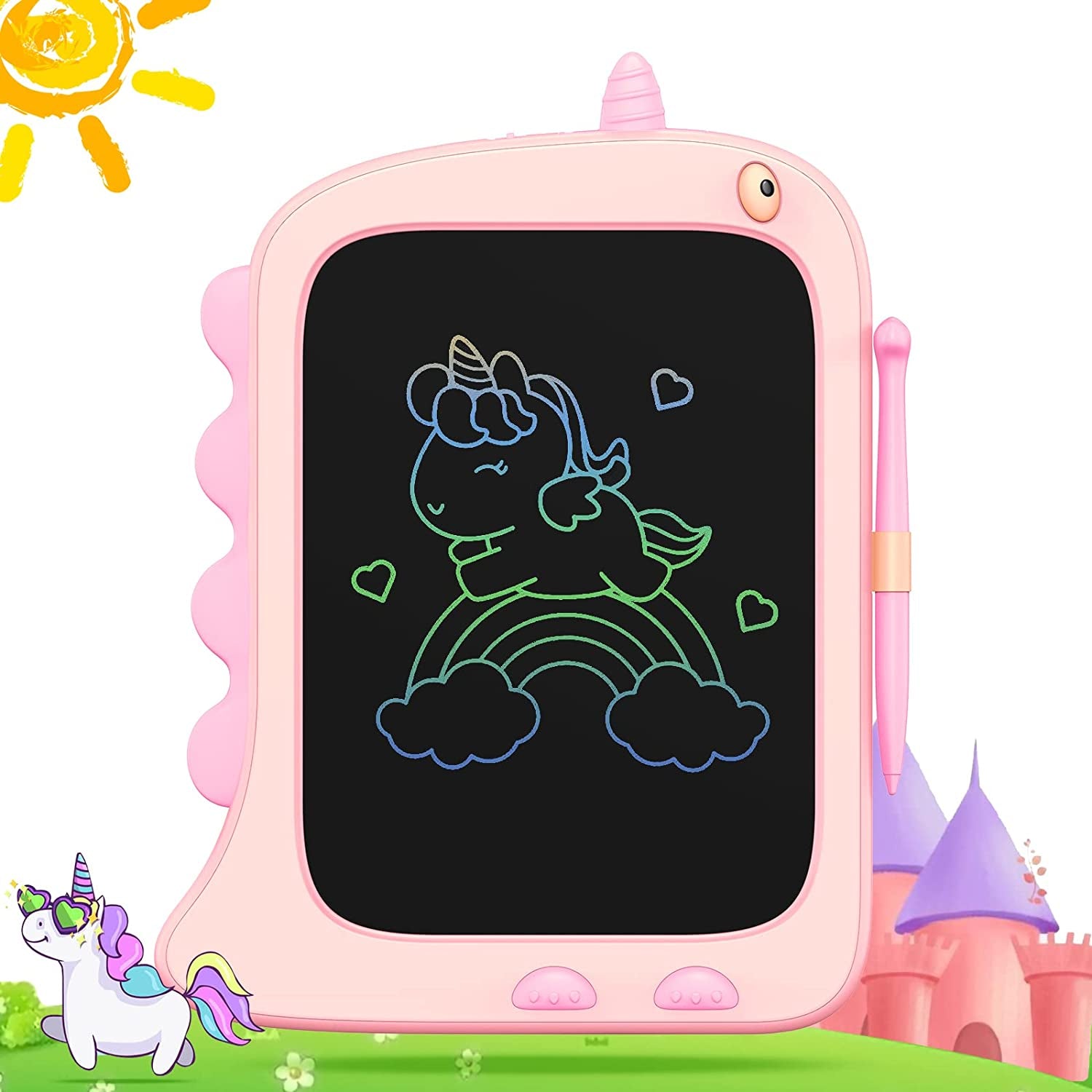 Tablet De Escritura Pantalla LCD Para Niños Con Función Dibujo Ligero Portátil