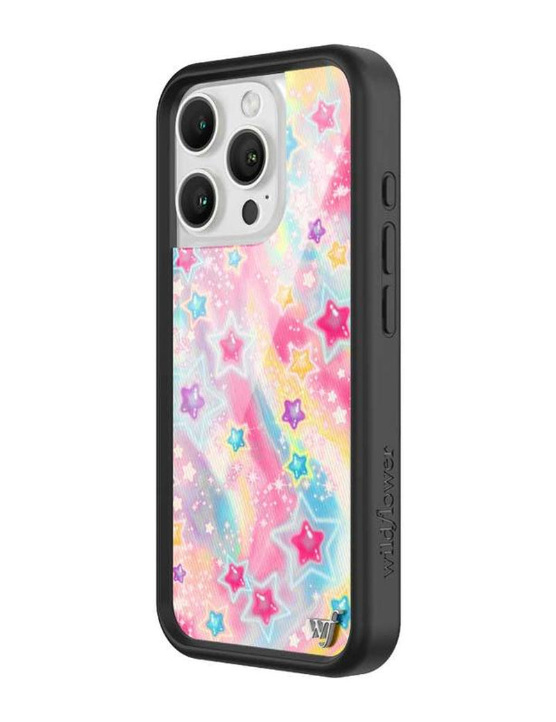 Wildflower Cases - Miranda Rae Limited Edition iPhone Case | Aesthetic Pink Star Design, Durable and Protective Cover for Girls