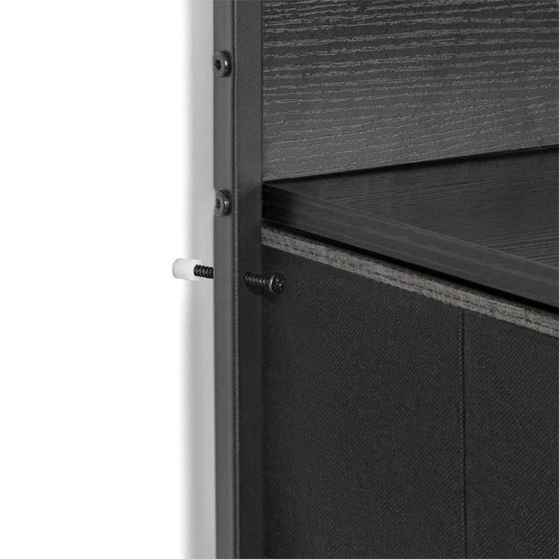 REAHOME 8 Drawer Wood Top Storage Dresser W/ 2 Drawer Organizers, Light Grey