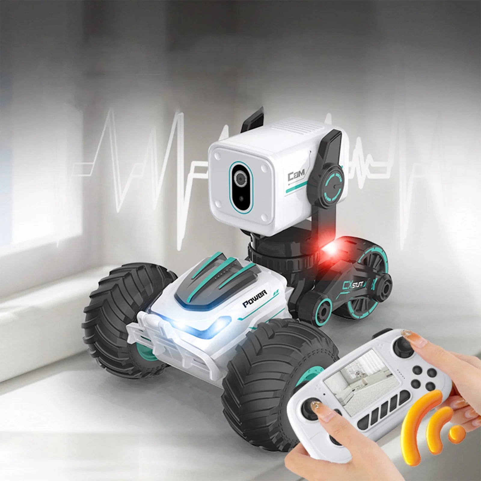 under $5 Remote Control Car with 1080P HD Camera - Photography Remote Control Car Photo HD Video Real Time Video Dialogue Children Remote Control Car Toys for Boys and Girls