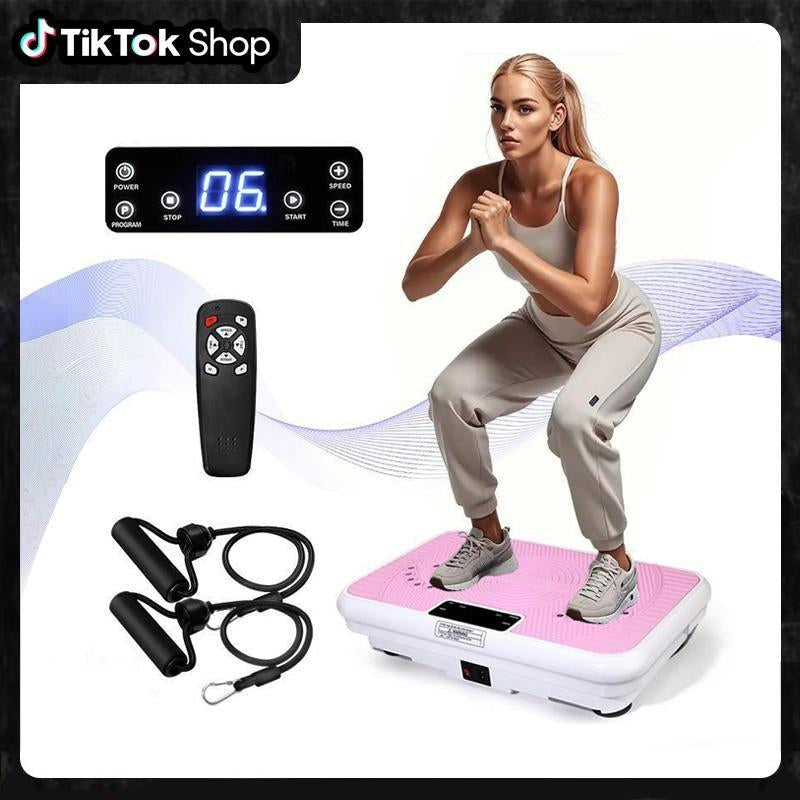 ROTAI Vibration Plate Fitness Platform for Men and Women, 300 Pound Capacity, 99 Adjustable Speeds, Home Fitness Vibration Plate