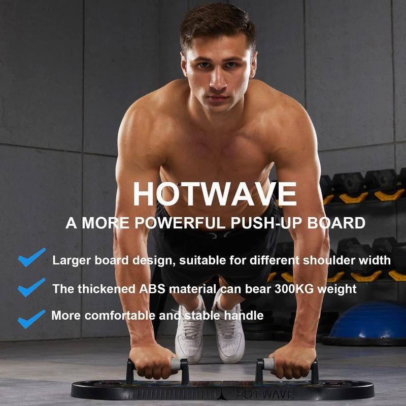 Push up Board Fitness 20 in 1 Portable Foldable Push-Up Bar for Home Gym, Suitable for Men and Women, Targets Chest, Shoulders, Abs, Biceps & Back