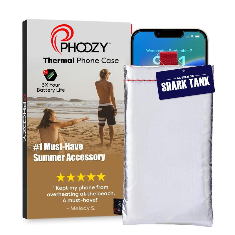 PHOOZY Apollo Series Thermal Phone Case: Sun Exposure Protection, Battery Life Extension, Drop Protection, and Water-Resistant Design
