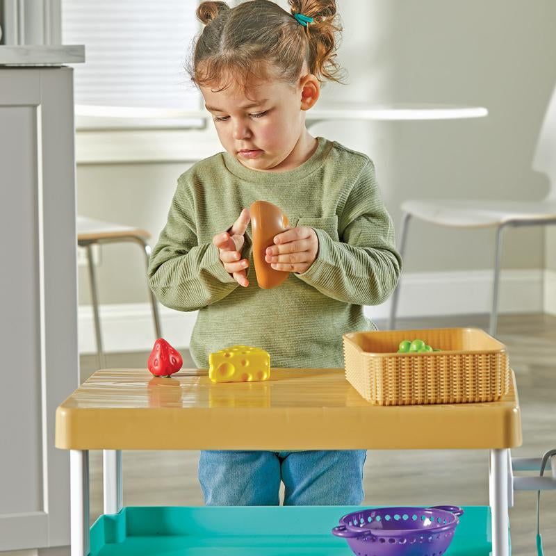 Learning Resources New Sprouts Prep 'N' Store Kitchen Island, Ages 2+