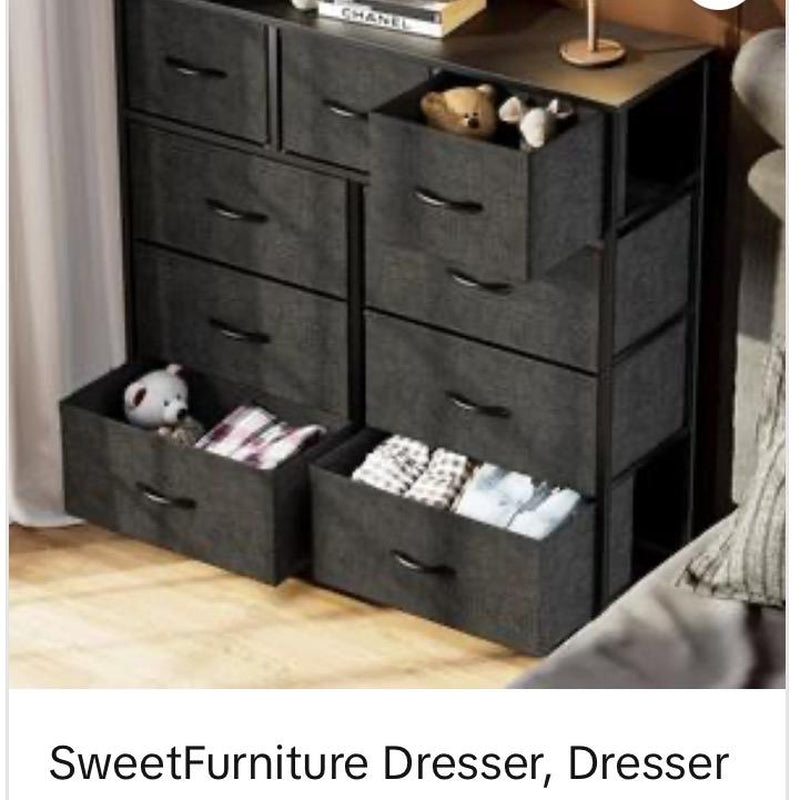 Viral 9 Drawer Dresser - Perfect for Any Home Decor Style Gabinete S Corner Cabinet Ikea Brimnes Cabinet Sweet Furniture Shoe Storage Bench Tall Dresser Tv Dresser Fabric