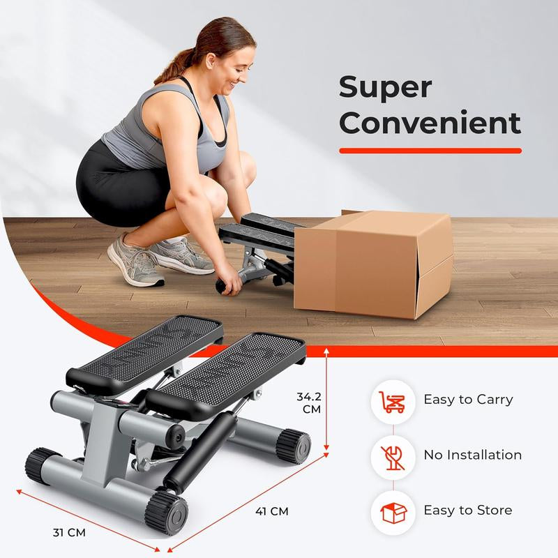 Sunny Health & Fitness Mini Steppers for Exercise at Home
