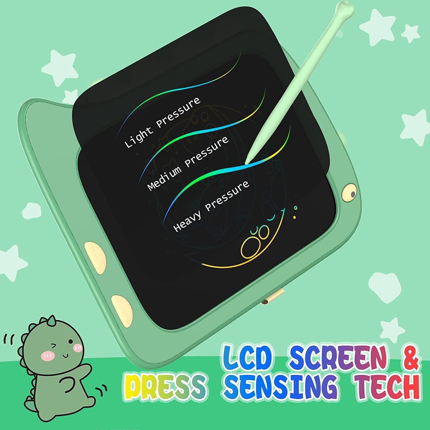 Tablet De Escritura Pantalla LCD Para Niños Con Función Dibujo Ligero Portátil