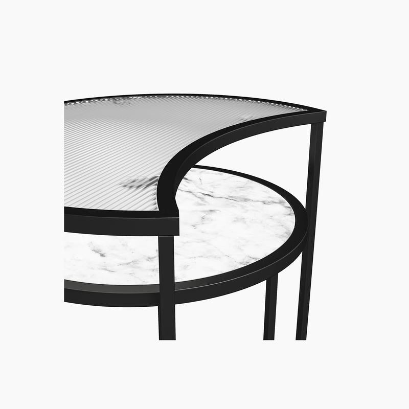 Moon Phases Nesting End Tables