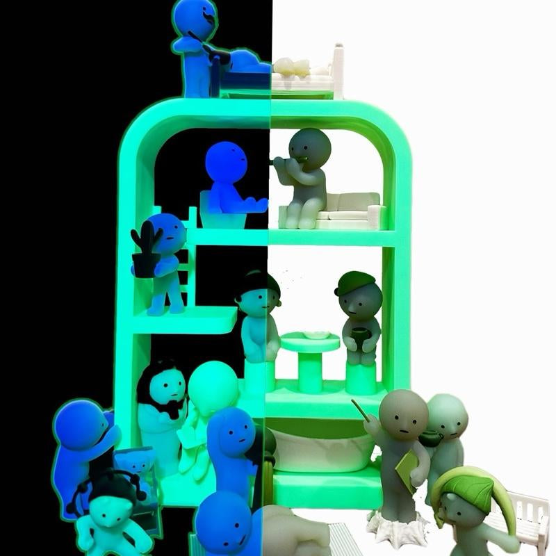 Smiski Shelf - Smiski House - Smiski Display Organizer
