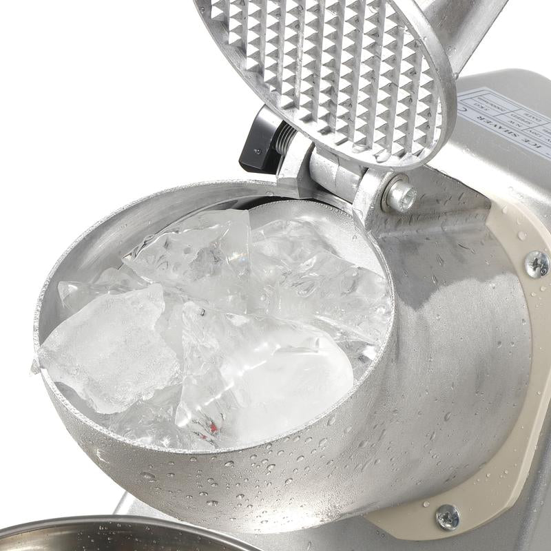 Segawe Home Ice Shaver & Crusher Machine Commercial Grade Snow Cone Maker 143 Lbs Silver