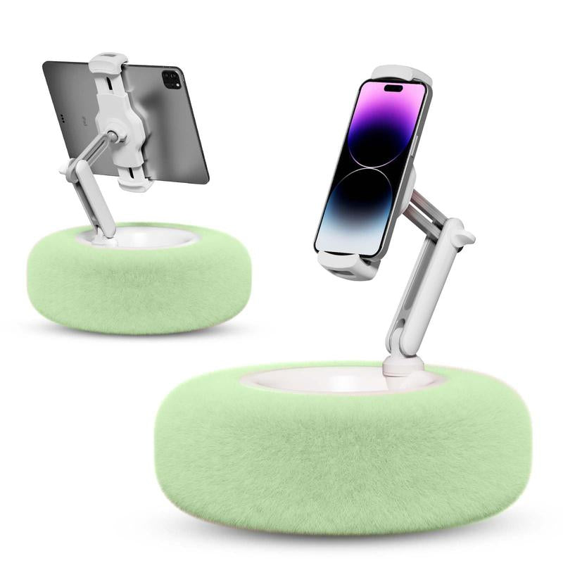 Kindle Pillow Stand Holder with Integrated Snack Bowl for Comfortable Reading in Bed, Versatile Tablet and Phone Support for Devices 4.7"-13