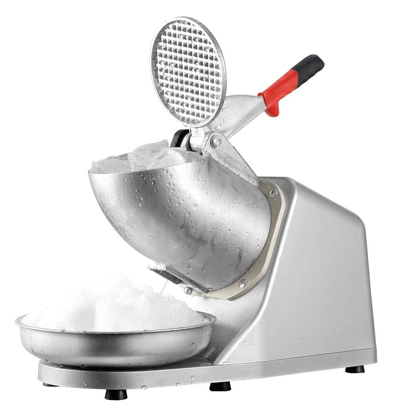 Segawe Home Ice Shaver & Crusher Machine Commercial Grade Snow Cone Maker 143 Lbs Silver