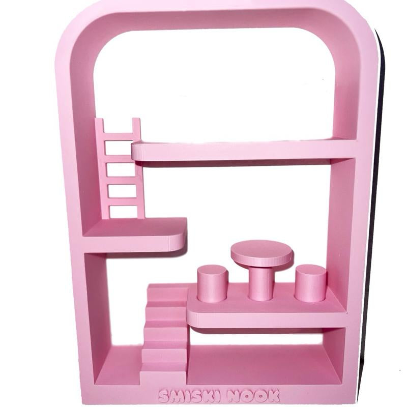 Smiski Shelf - Smiski House - Smiski Display Organizer