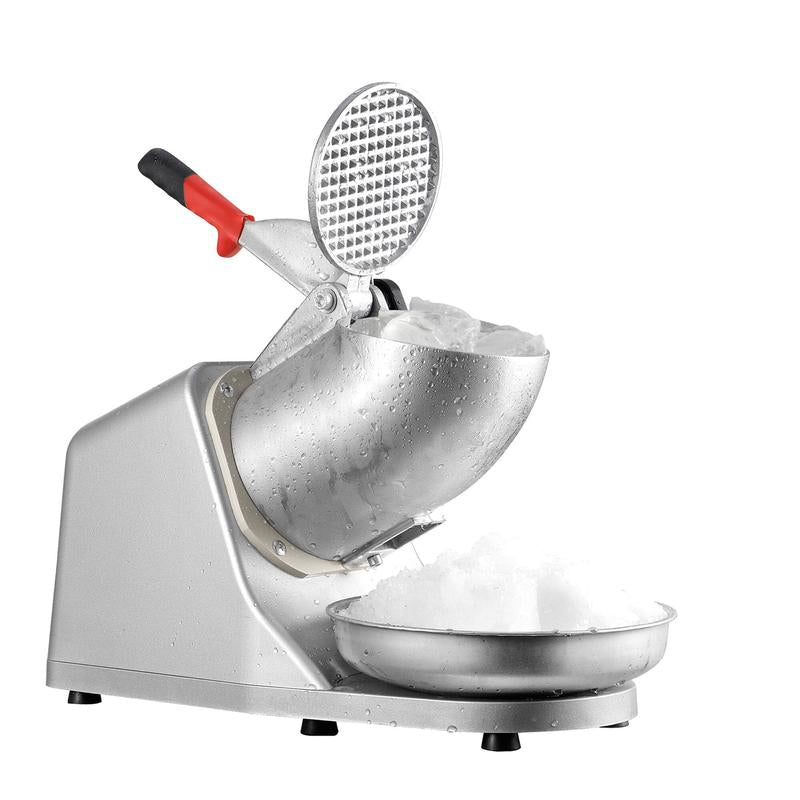 Segawe Home Ice Shaver & Crusher Machine Commercial Grade Snow Cone Maker 143 Lbs Silver