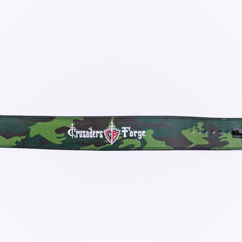 Camouflage Power Lifting Belt Lever Buckle Genuine Leather 10MM Gym Training Exercise Belt. Powerlifting, Bodybuilding, Crossfit, Working Out.