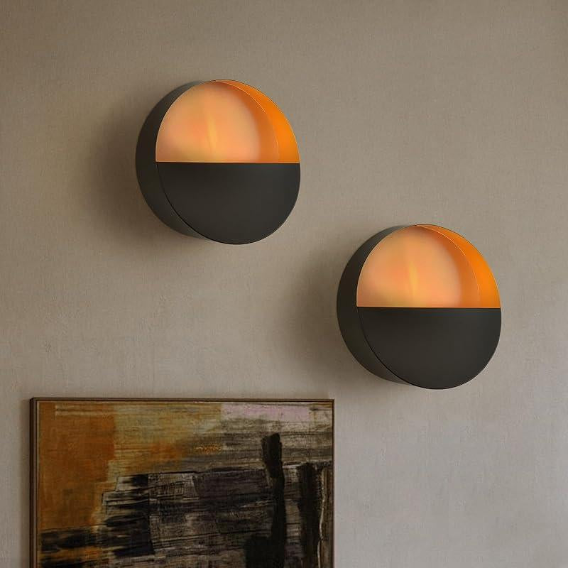 Gold Wall Candle Holder Long Wall Candle Sconces Set of 2 Large Wall Candle Sconce Rustic Home Wall Decoration for Living Room,Dining Room,Bedroom,Fireplace
